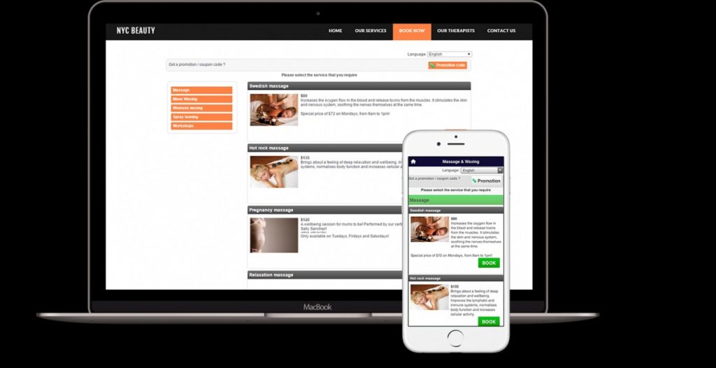 The job of the online booking systems